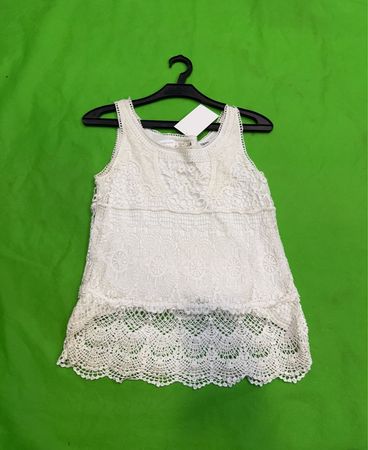 L.O.G.G. "Best of Graded Goods" Weißes Spitzentop