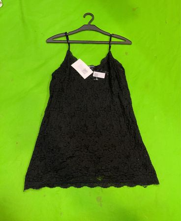 DIDI ziemlich anderes schwarzes Spitzenunterkleid