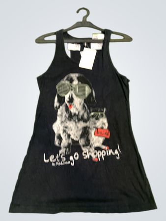 Madonna Let's Go Shopping Grafik Tanktop