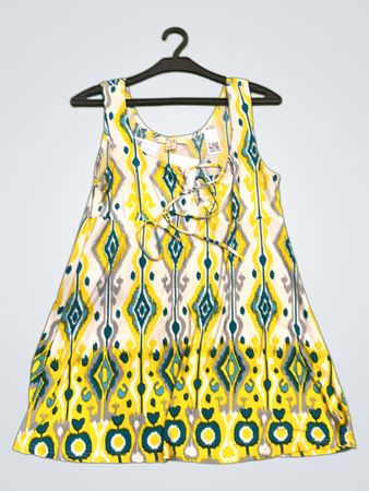 XXI Ärmelloses Kleid mit gebundenem Ausschnitt