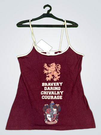 Harry Potter Gryffindor „Mut Wagemut Ritterlichkeit Courage“ Tanktop