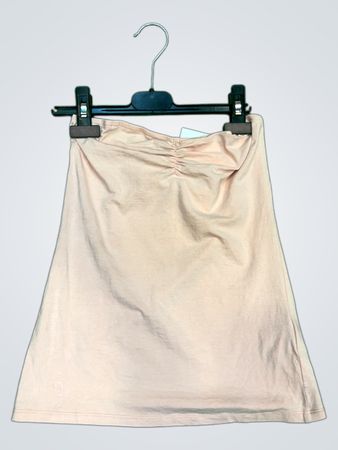 Amisu Pink Gathered Tube Skirt