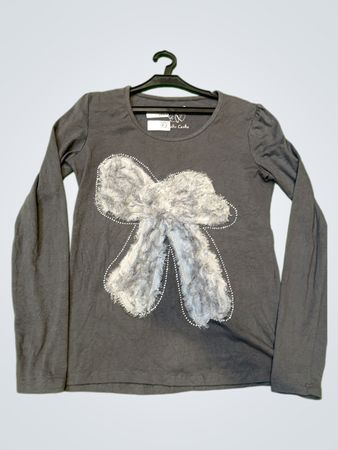 Cache Cache Langarm-T-Shirt mit Schleifendetail