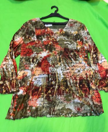 CELAIA Langarm Bedruckte Bluse