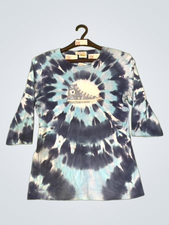 Batikt-Shirt mit Converse-Logo