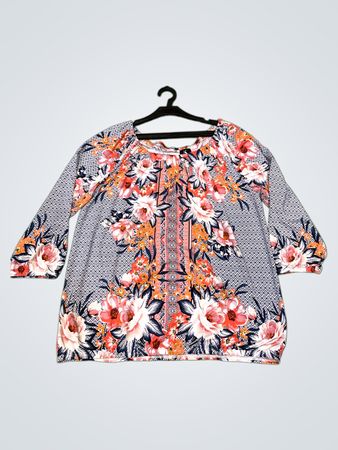 Florale Bluse