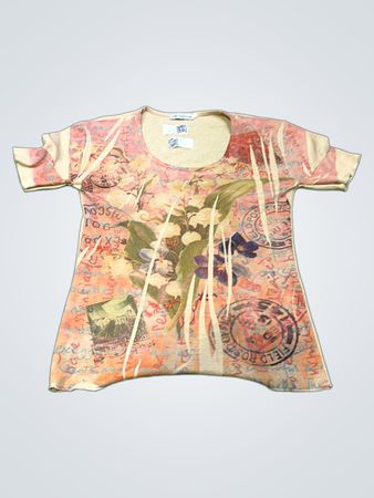 Julie Guerlande Floral Print T-Shirt