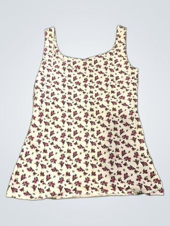 Multiblu florales Druck-Top