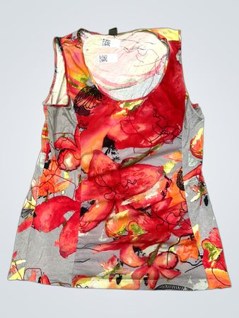 SELECTION by S.Oliver Damen Ärmelloses Top mit Floralprint