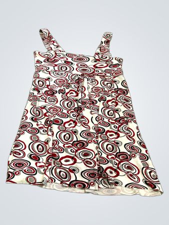 Kleid mit Kreis Muster