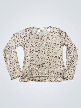 CAROLL PARIS Blumen Langarm-Top