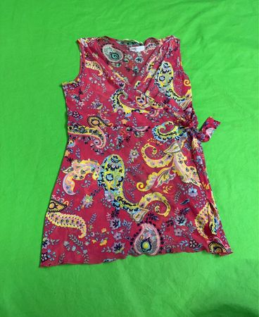 Miss Etam Paisley Print Wickelkleid