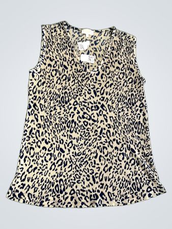 VER21A Leopardprint ärmelloses Top