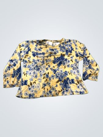 DEPECH MODE Floral Print Langarmtop