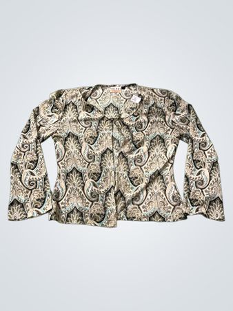 Cosmos Jeans Paisley Print Bluse