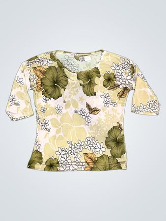 Luft, E. 13 Floral Print Top