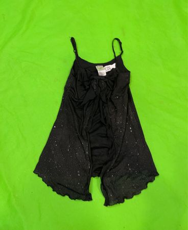 Palomino Schwarz Kleid mit Funkeln
