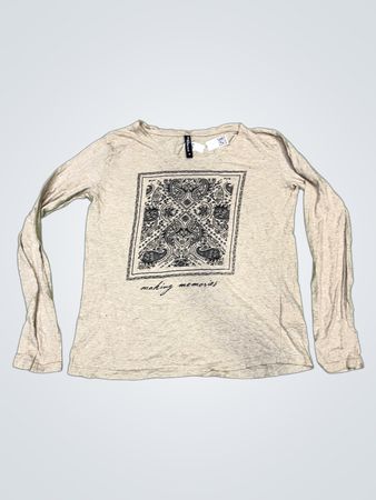 Jean Pascale „Erinnerungen machen“ Grafik Langarmshirt