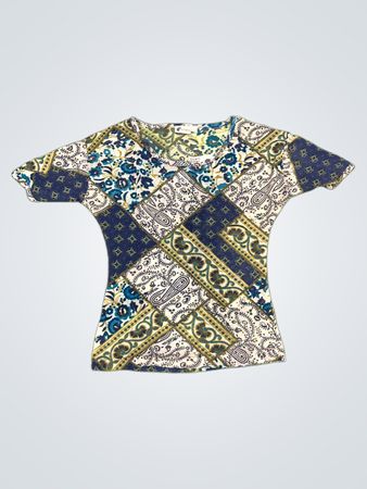 Yoors Damen Bedrucktes Kurzarmshirt