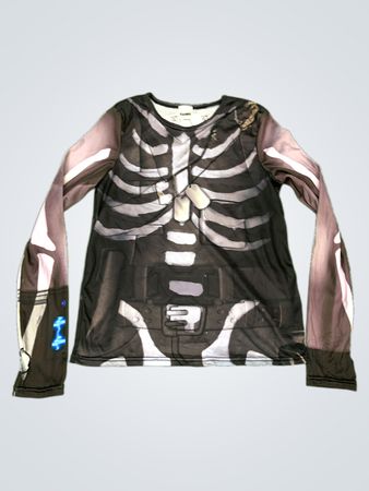 Fortnite Skeleton Long Sleeve Shirt