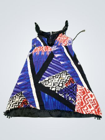 Guess Jeans Patchwork Mini Kleid