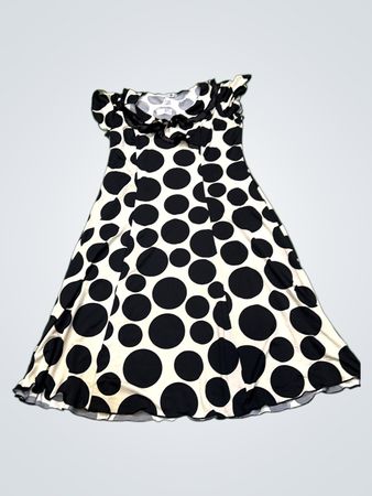 AJSO Damen-Punktekleid