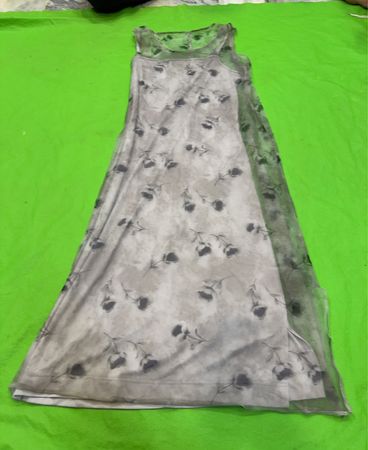 Maxikleid mit floralem Druck