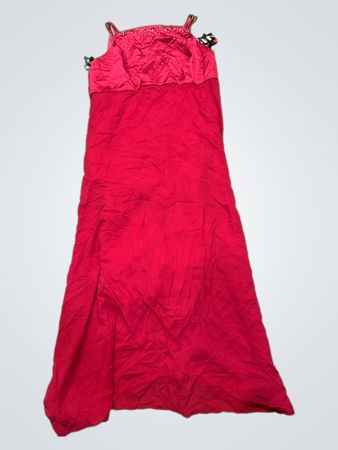 ONYX Nite von Wendyye Chaitin Rotes Maxi-Kleid