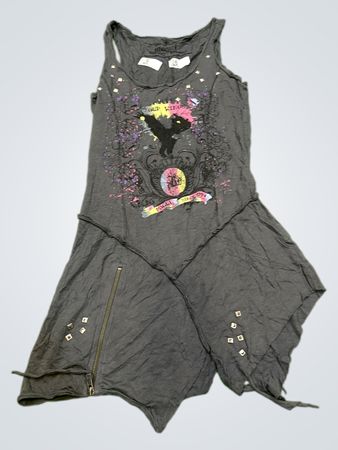 Mogul Registered Trademark Graphic Tank Dress