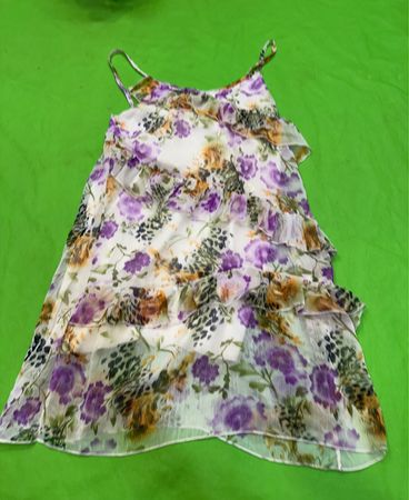 Vintage Vanguard Floral Ruffle Dress