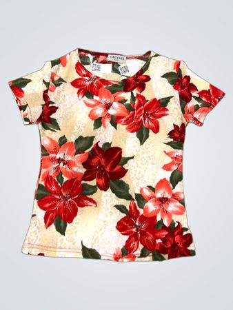 CALYNEX PARIS T-Shirt mit Floralprint