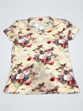 Esprit Floral V-Neck T-Shirt