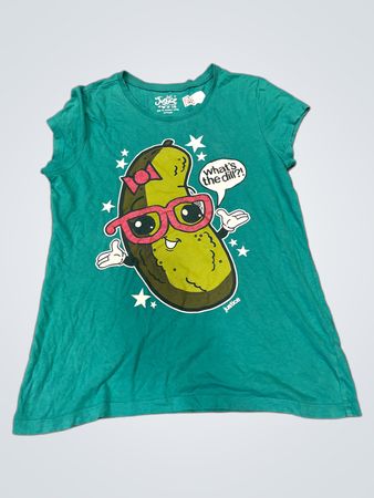 Justice "What's the Dill?!" Grafik T-Shirt