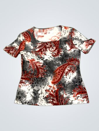 Paisley Print T-Shirt