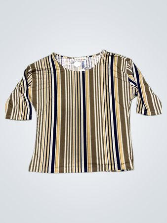HELENA VERA Gestreiftes Top