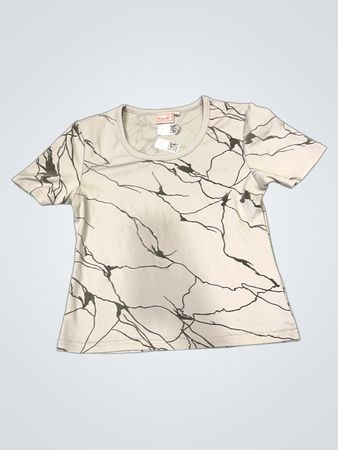 Citylife T-Shirt mit Marmorprint