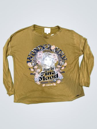 ANDAM "Wonder Souls" "Stay in Fine Mood" Graphic T-Shirt