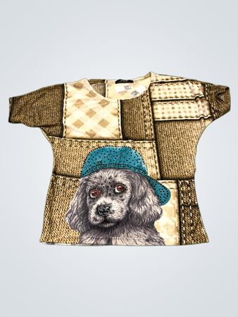 M2K Paris Grafik T-Shirt