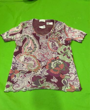 Afibel Paisley Print T-Shirt