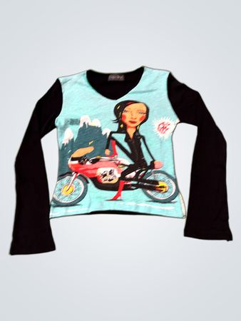 Copeline long sleeve graphic t-shirt
