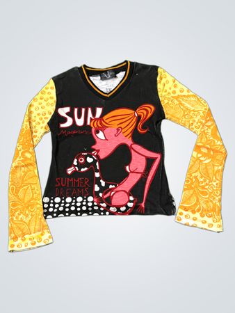 Copeline Sun Magazine Summer Dreams Graphic Long Sleeve Shirt
