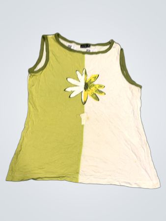 LAURA STEIN Ärmelloses Top mit Blumenmotiv