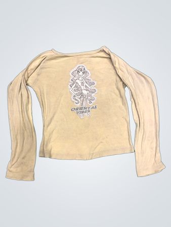 Langarmshirt mit "Oriental Vibes" Grafik