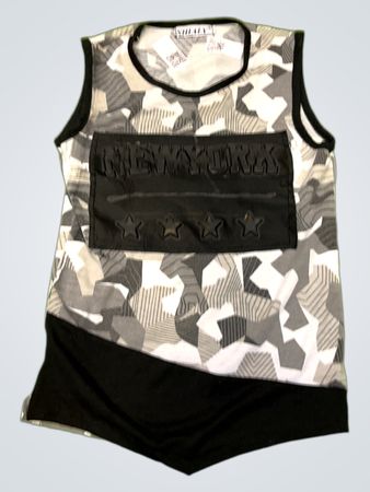 SHIALY "NEW YORK" Camouflage Ärmelloses Oberteil