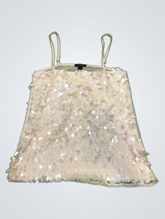 AMISU Pailletten Cami Top