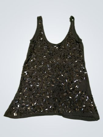 Pimkie Schwarzes Pailletten-Top