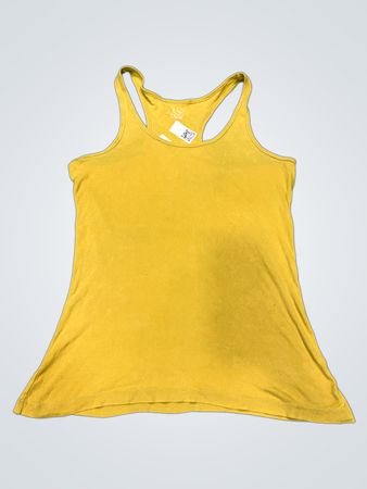 I MO CASUAL Gelbes Racerback Tanktop