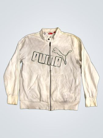 Puma White Track Jacket