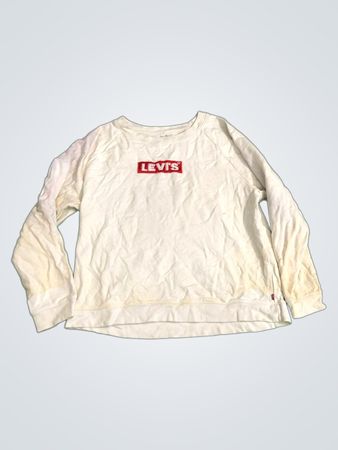 Levi's Weißes Crewneck Sweatshirt