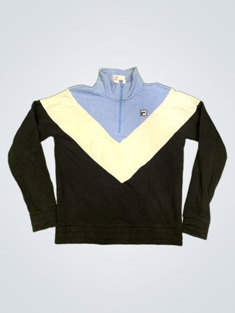 Fila Colorblock Quarter Zip Sweatshirt